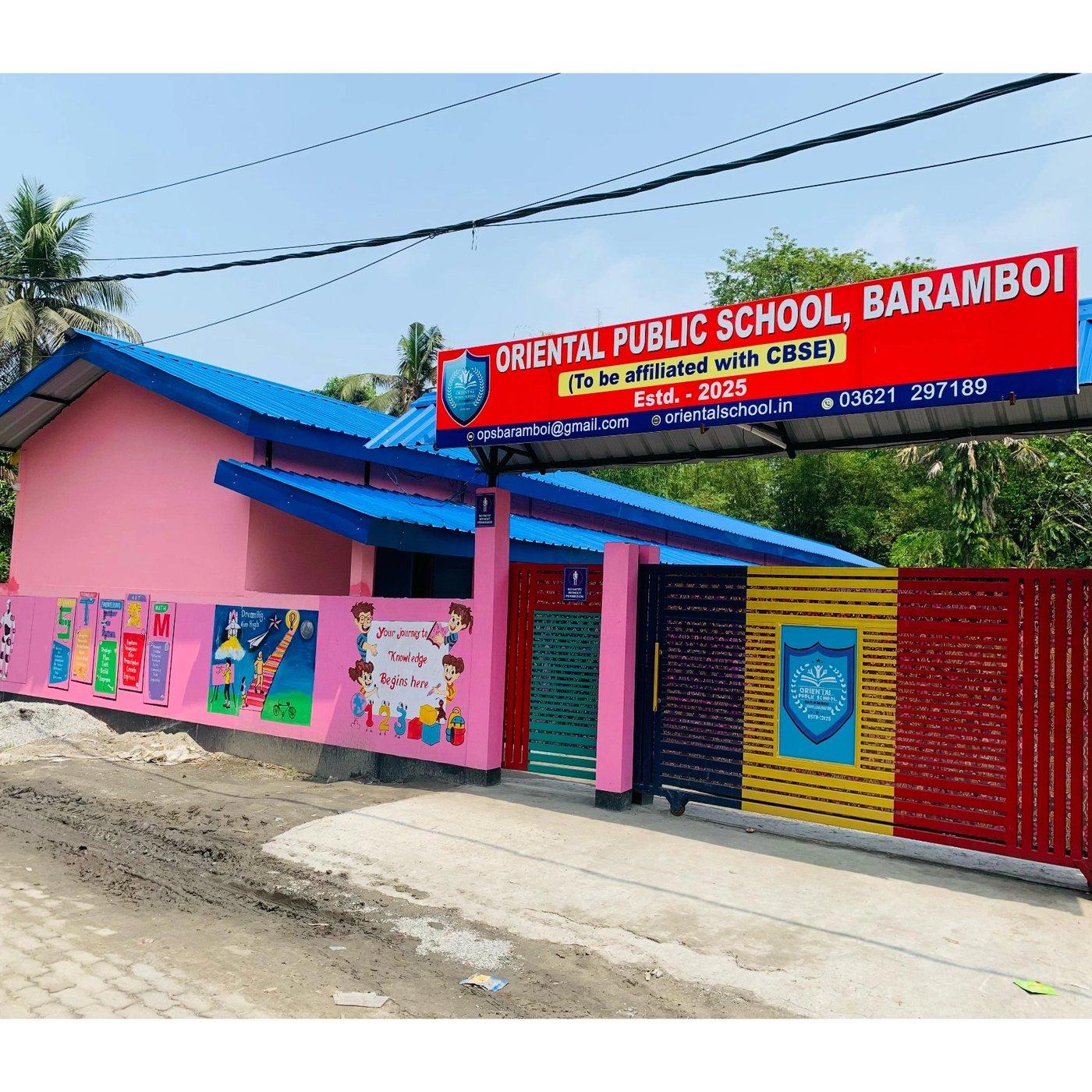 Oriental Public School campus at Baramboi
